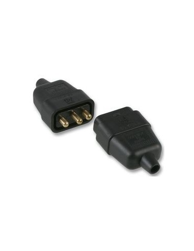 10A 3PIN Connector Black