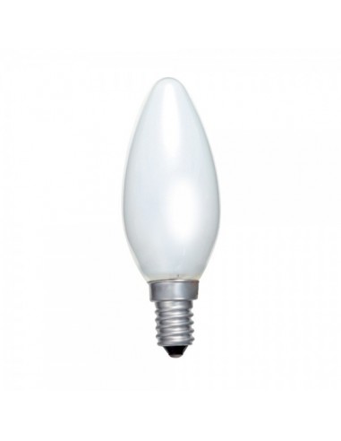 40w E14/SES Candle Lamp Opal