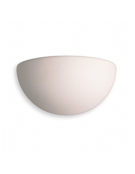 First Light C300UN Cermaic Wall Light - Unglazed - White 