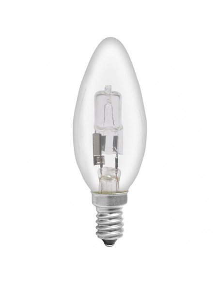 28w E14/SES Halo Candle Lamp Clear (Equivalent to 40w)