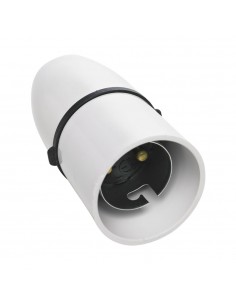 BC Lampholder T2 Rated White 