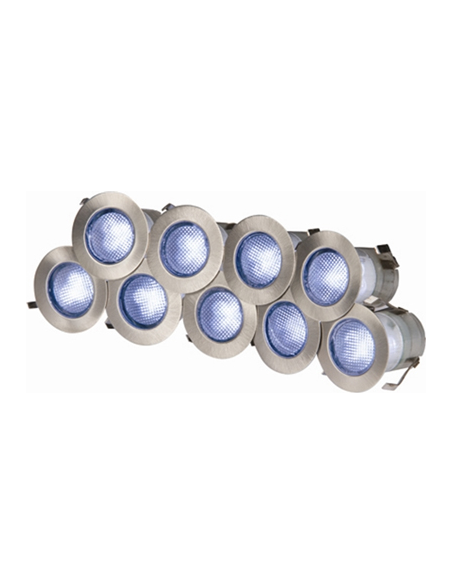 IP44 Stainless Steel LEDs x4 - White