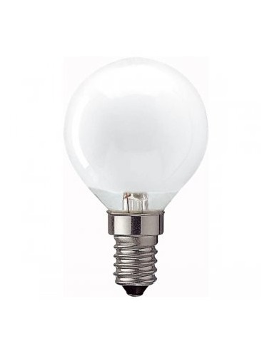 25w E14/SES Golfball Lamp Opal