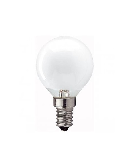 25w E14/SES Golfball Lamp Opal
