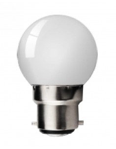 25w B22/BC Golfball Lamp Opal