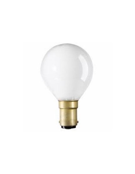 25w B15/SBC Golfball Lamp Opal