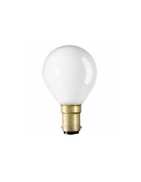 40w B15/SBC Golfball Lamp Opal