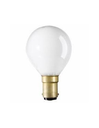 60w B15/SBC Golfball Lamp Opal