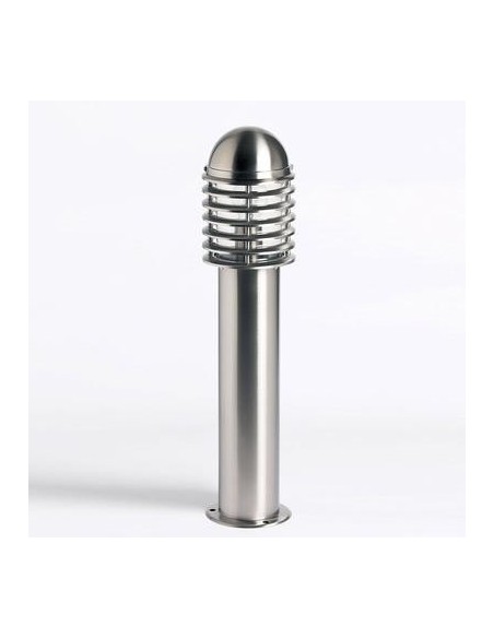Stainless steel IP44 bollard with vandal resistant diffusers - H650MM