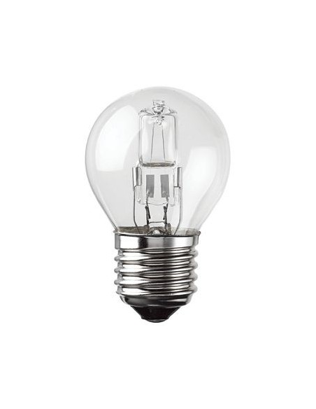 28w E14/SES Halo Golfball Lamp Clear 40w 