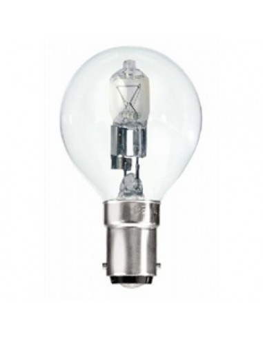 28w B15/SBC Halo Golfball Lamp Clear...