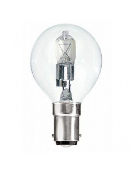 28w B15/SBC Halo Golfball Lamp Clear  40w 