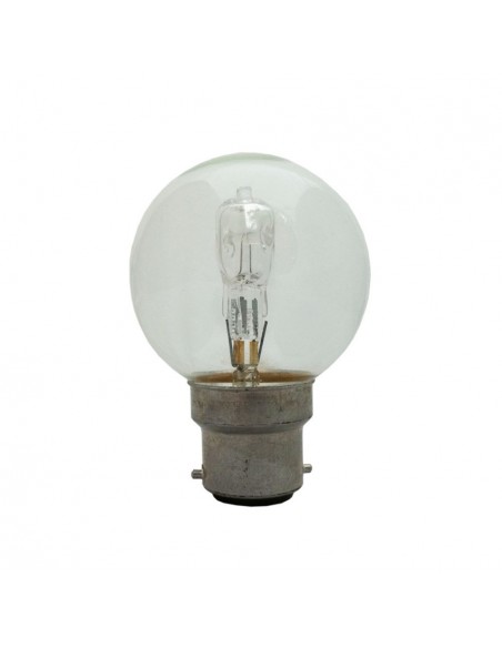 42w B22/BC Halo Golfball Lamp Clear  60w 