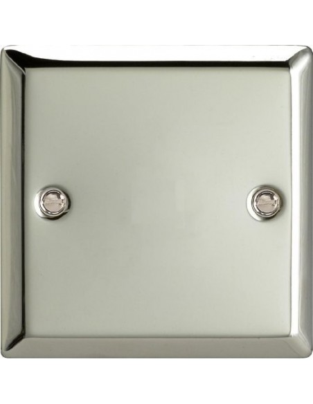 1 Gang Bank Plate Mirror Chrome