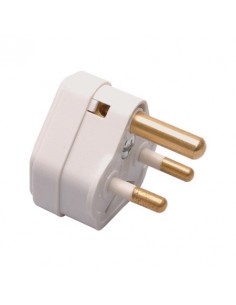 2A 3 Pin Round Plug