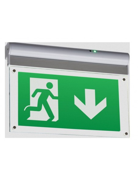 IP20 Wall or Ceiling Mounted LED Emergency Exit Sign