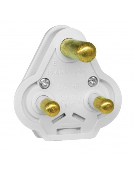 15A 3 Pin Plug