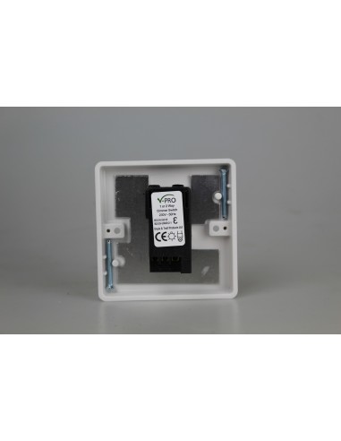  1-Gang 2-Way Push-On/Off Rotary LED Dimmer 1 x 0-120W (1-10 LEDs)