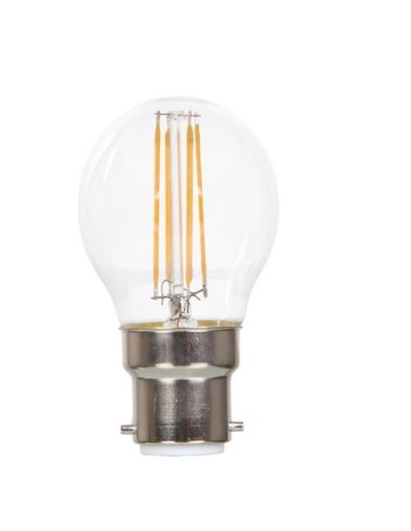 LED 5W BC Golf Dimmable Warm White Filament Lamp
