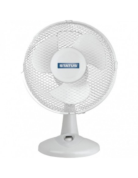 9 Inch (23 cm) Desk Fan with 2 Fan Speed Settings