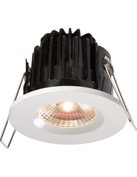 7W LED Downlight with White Bezel 3000K