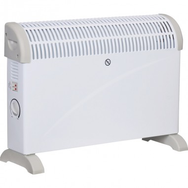 Two Power Settings Red Sentik 2000w Portable Electric Thermostat Convector Heater