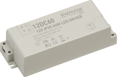 IP20 12V 60W Constant Voltage LED Driver