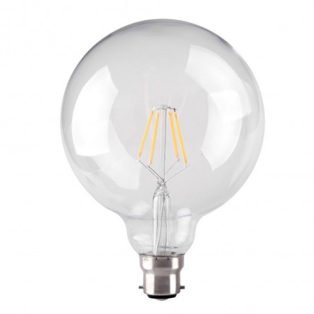 4.5W Dimmable LED Filament G125 BC Lamp (Equivalent to 60W)