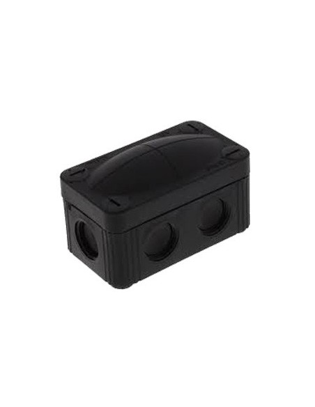 Wiska Junction Box 85 x 49 x 51mm - Black IP66/67