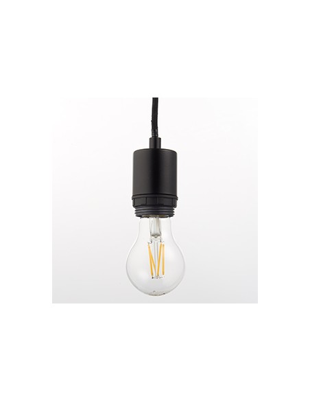 Endon Matt Black Pendant