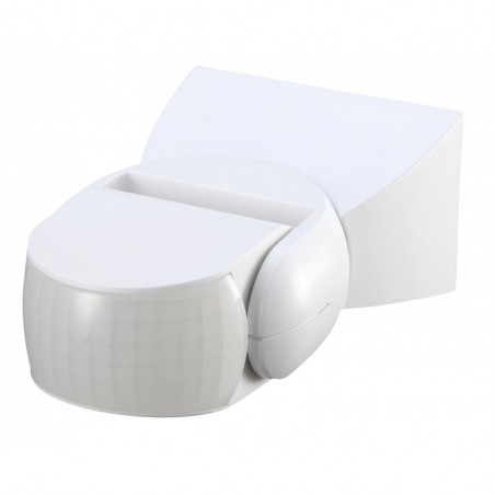 Zinc White Adjustable Motion Sensor