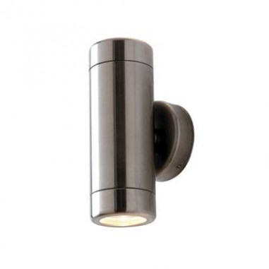 Twin Up/Down Wall Light - Stainless...