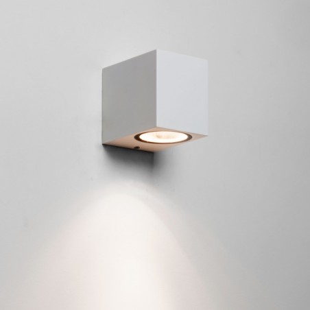 Chios 80 - Textured White Wall Light - IP44