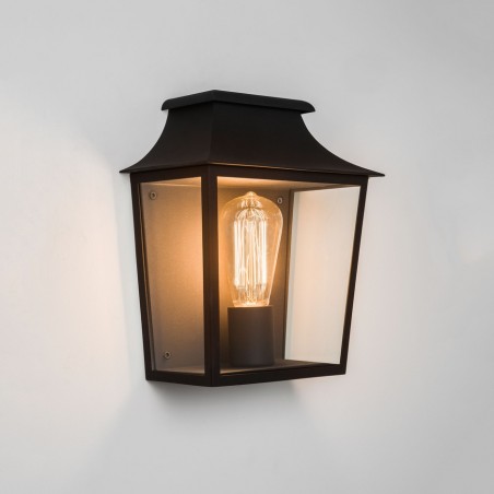 Richmond Wall 235 - Textured Black - IP44