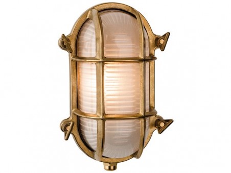 Nautic Solid Brass Wall Light - IP64