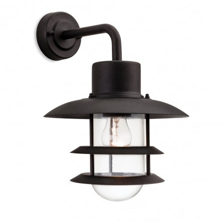Austin Black Wall Light - IP44