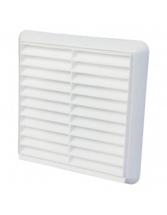 100mm (4') Fixed Grille White 