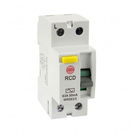 63 Amp 30mA 2 Pole Contactum RCD 2 Pole 
