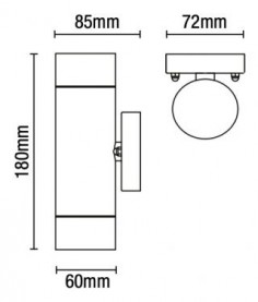 Twin Up/Down Wall Light -... 2