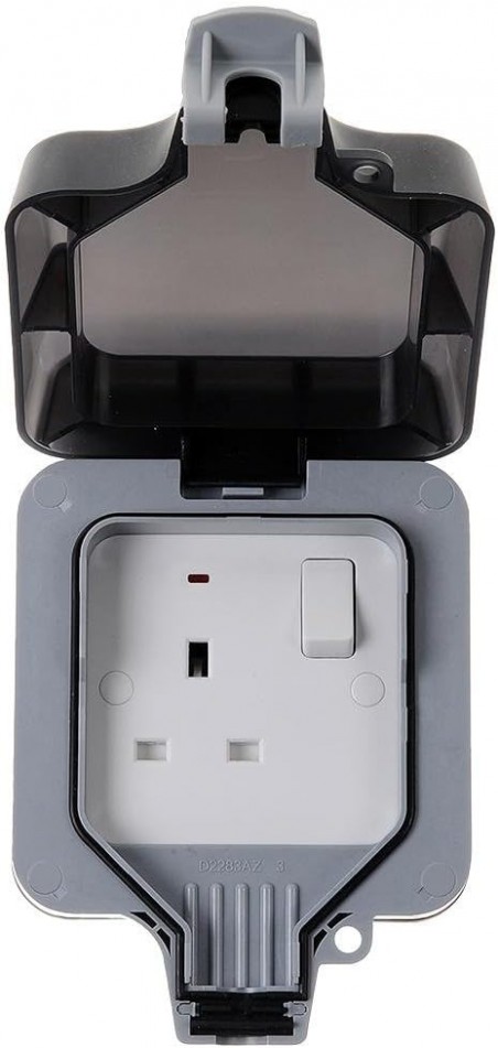 IP66 13A 1 Gang Switched Socket 