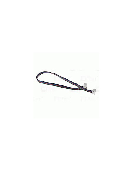 ALL LED Double Ended Clip Over Connector for 14.4w/m RGB High Output LED Strip Range