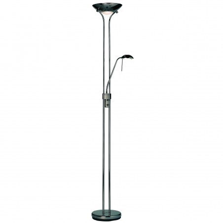Rome Mother & Child Floor Lamp (Mirror Black)