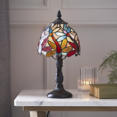 Lorette Mini Tiffany Table Lamp