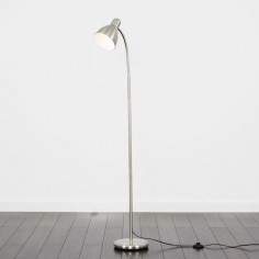 Brushed Steel Flexi Floor Lamp 2