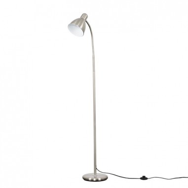 Brushed Steel Flexi Floor Lamp