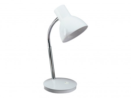 First Light 2163WH Havard Desk Lamp - White