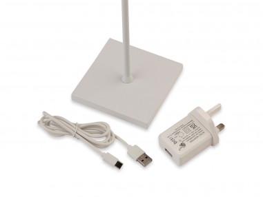 Koko LED Table Lamp - White