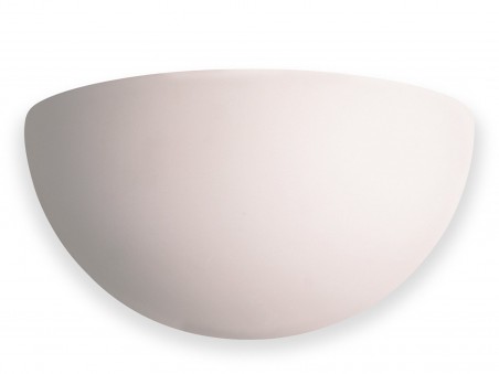 Unglazed Ceramic Wall Light ( 130mm x 120mm x 250mm) 1 x 100W E27