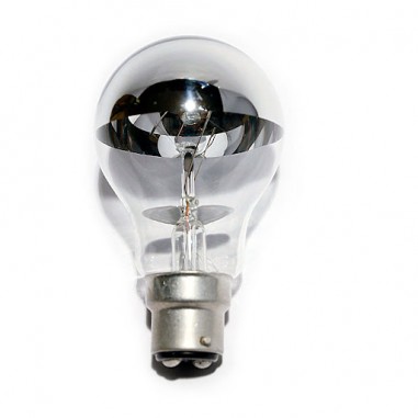 Crown Silver 60w BC/B22 GLS Lamp