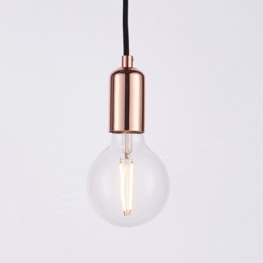 Studio 6 Light Vintage Pendant - Copper